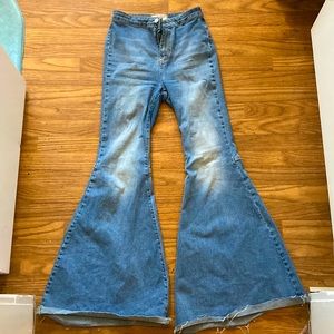 Free People Just Float On flare jeans